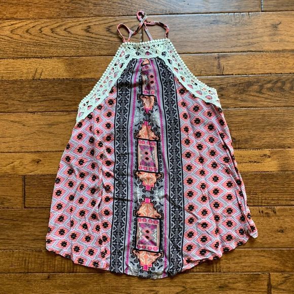 Altar’d State Pink Tank Top Size Small - Picture 1 of 6